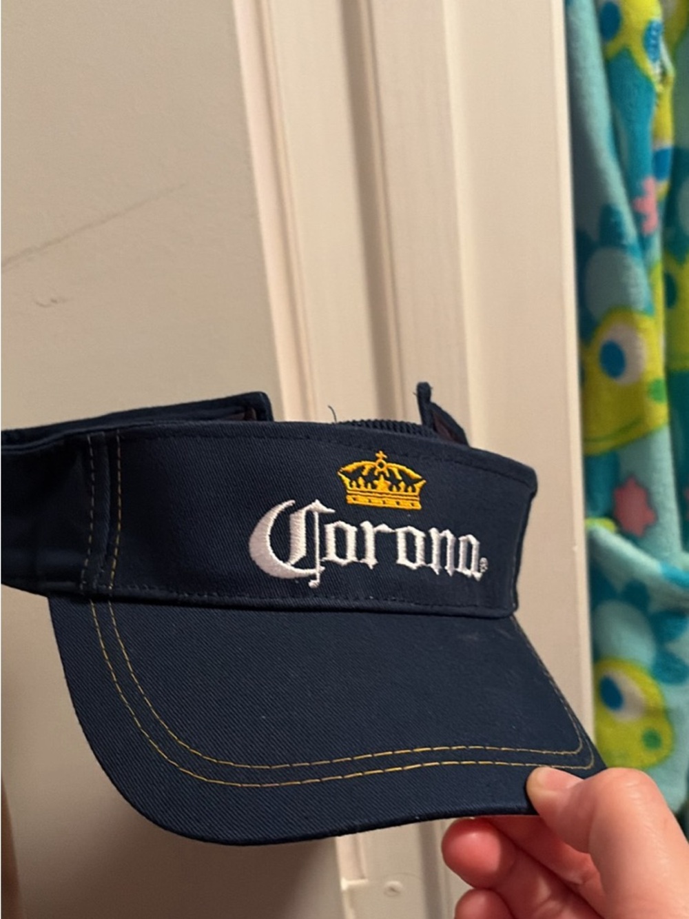 Women’s Navy Corona Visor